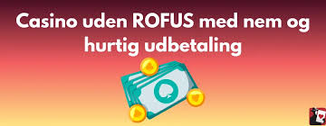 Casino Uden ROFUS 10 Fantastiske Muligheder for Spilglæde Casino Uden ROFUS 10 Fantastiske Muligheder for Spilglæde